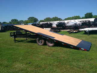2026 PJ Trailer 102x22 T8 Equipment Deckover Tilt T8J2272BSTK-JA20
