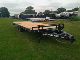 2026 PJ Trailer 102x24 T8 Equipment Deckover Tilt T8J2472BSTK-JA20