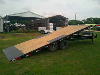 2026 PJ Trailer 102x24 T8 Equipment Deckover Tilt T8J2472BSTK-JA20