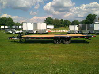 2026 PJ Trailer 102x24 T8 Equipment Deckover Tilt T8J2472BSTK-JA20