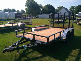 2026 PJ Trailer 77x12 UK Utility UK21232CSGK
