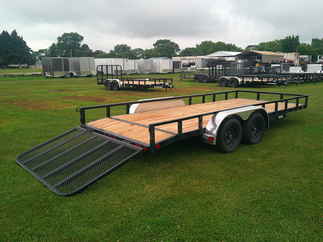 2026 PJ Trailer 83x18 UL Utility UL21832ESBK