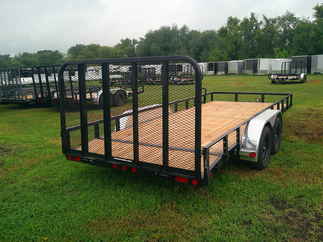 2026 PJ Trailer 83x18 UL Utility UL21832ESBK