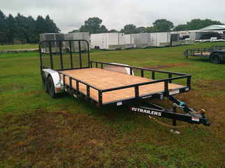 2026 PJ Trailer 83x18 UL Utility UL21832ESBK