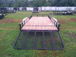 2026 PJ Trailer 83x18 UL Utility UL21832ESBK