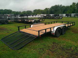2026 PJ Trailer 83x18 UL Utility UL21832ESBK