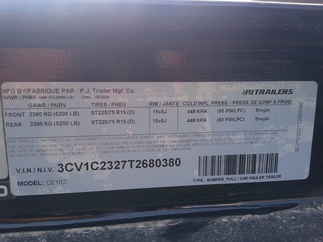 2026 PJ Trailer 83x18 CE Car Hauler CEJ1852ESNK