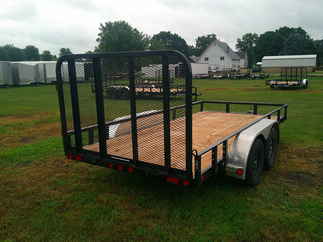2026 PJ Trailer 77x14 UK Utility UK21432BSGK