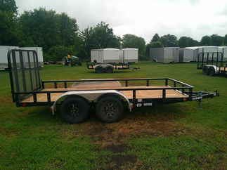 2026 PJ Trailer 77x14 UK Utility UK21432BSGK