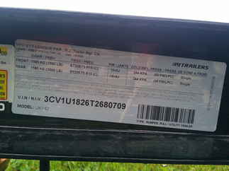 2026 PJ Trailer 77x14 UK Utility UK21432BSGK