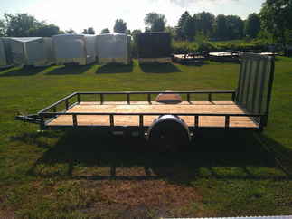 2026 PJ Trailer 83x14 U8 Single Axle Utility U821431DSGK
