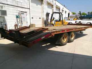 2005 Redi Haul 96x21  Equipment Deckover 