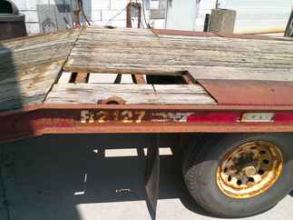 2005 Redi Haul 96x21  Equipment Deckover 