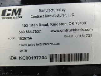 NEW CM 8.5 x 97 SK Flatbed Truck Bed