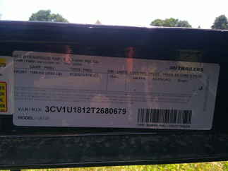 2026 PJ Trailer 83x14 U8 Single Axle Utility U821431DSBK