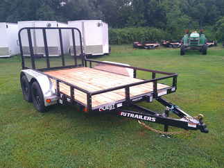 2026 PJ Trailer 77x12 UK Utility UK21232CSGK