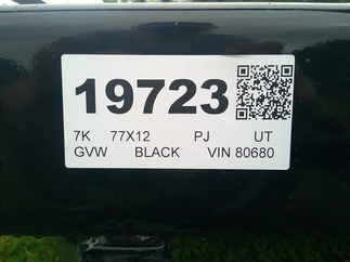 2026 PJ Trailer 77x12 UK Utility UK21232CSGK