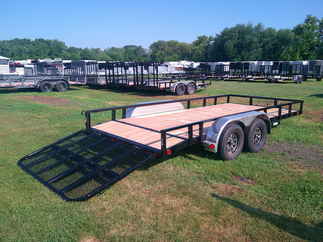 2026 PJ Trailer 83x16 UL Utility UL21632ESMK