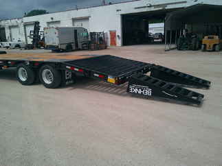 2026 Behnke Trailers 102x29  Equipment Deckover FB8X29SDPT-40L