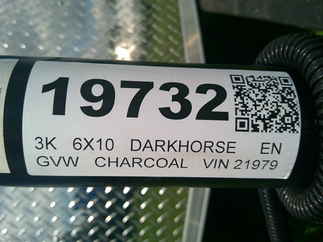 2025 Darkhorse 6x10  Enclosed Cargo DHW6X10SA30
