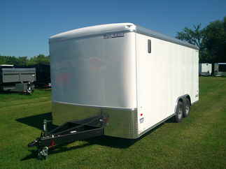 2025 Haul-About 8.5x18  Enclosed Car Hauler LPD8518TA3