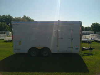 2025 Haul-About 8.5x16  Enclosed Car Hauler LPD8516TA3