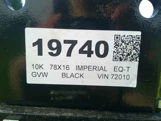 2026 Imperial 78x16  Equipment Tilt LB-10-16