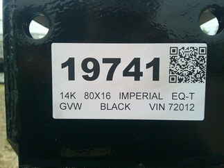 2026 Imperial 80x16  Equipment Tilt LB-16-16