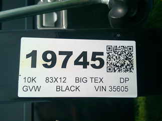 2026 Big Tex 83x12  Dump 10LX-12C2A-BK