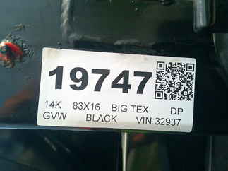 2026 Big Tex 83x16  Dump 14LP-16BK6SIRPD