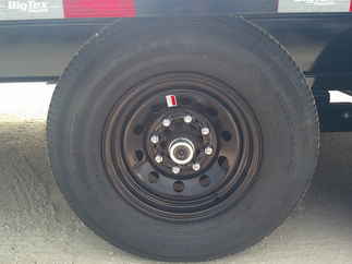 2026 Big Tex 102x24  Equipment Deckover 14OA-24D3A-FRBK