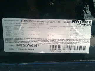 2026 Big Tex 102x30  Equipment Deckover 22PH-25BK+5MR