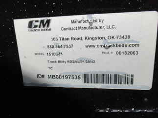 NEW CM 7 x 84 RD Flatbed Truck Bed