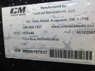 NEW CM 7 x 84 RD Truck Bed