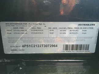 2026 PJ Trailer 83x16 CC Equipment CCJ1672BSBK
