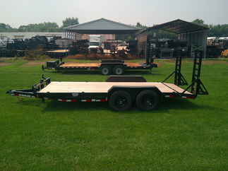 2026 PJ Trailer 83x18 CC Equipment CCJ1872BSBK
