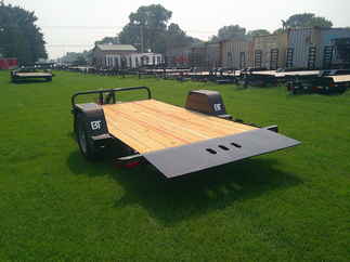 2026 Behnke Trailers 72x14  Equipment Tilt UT6X14NRT-7