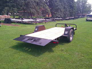 2026 Behnke Trailers 72x14  Equipment Tilt UT6X14NRT-7