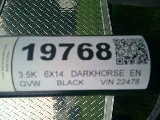 2026 Darkhorse 6x14  Enclosed Cargo DHW6X14SAE35
