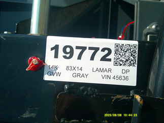 2026 Lamar 83x14  Dump DL831427