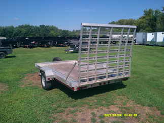 2015 Triton 82x12  Aluminum Single Axle Utility UT12