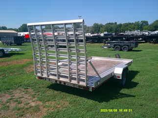 2015 Triton 82x12  Aluminum Single Axle Utility UT12