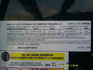 2023 Norstar 102x32  Gooseneck FXG0232102