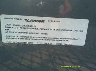 2026 Lamar 102x24  Equipment Deckover F8022427