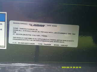 2026 Lamar 83x18  Equipment H6831827