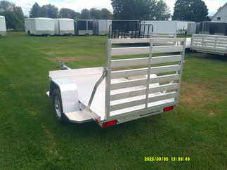 2026 Aluma 54x8  Aluminum Single Axle Utility 548S-TG