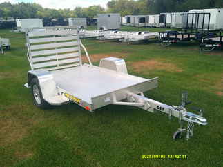 2026 Aluma 54x8  Aluminum Single Axle Utility 548S-TG