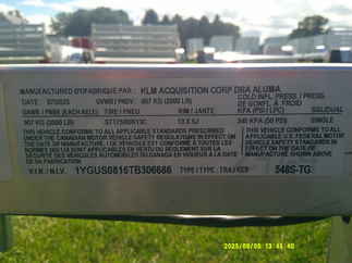 2026 Aluma 54x8  Aluminum Single Axle Utility 548S-TG
