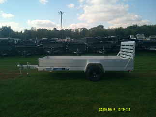 2026 Aluma 68x12  Aluminum Single Axle Utility 6812H-ESA-S-TG