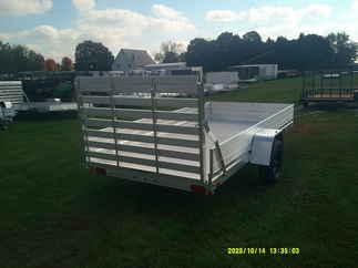 2026 Aluma 68x12  Aluminum Single Axle Utility 6812H-ESA-S-TG